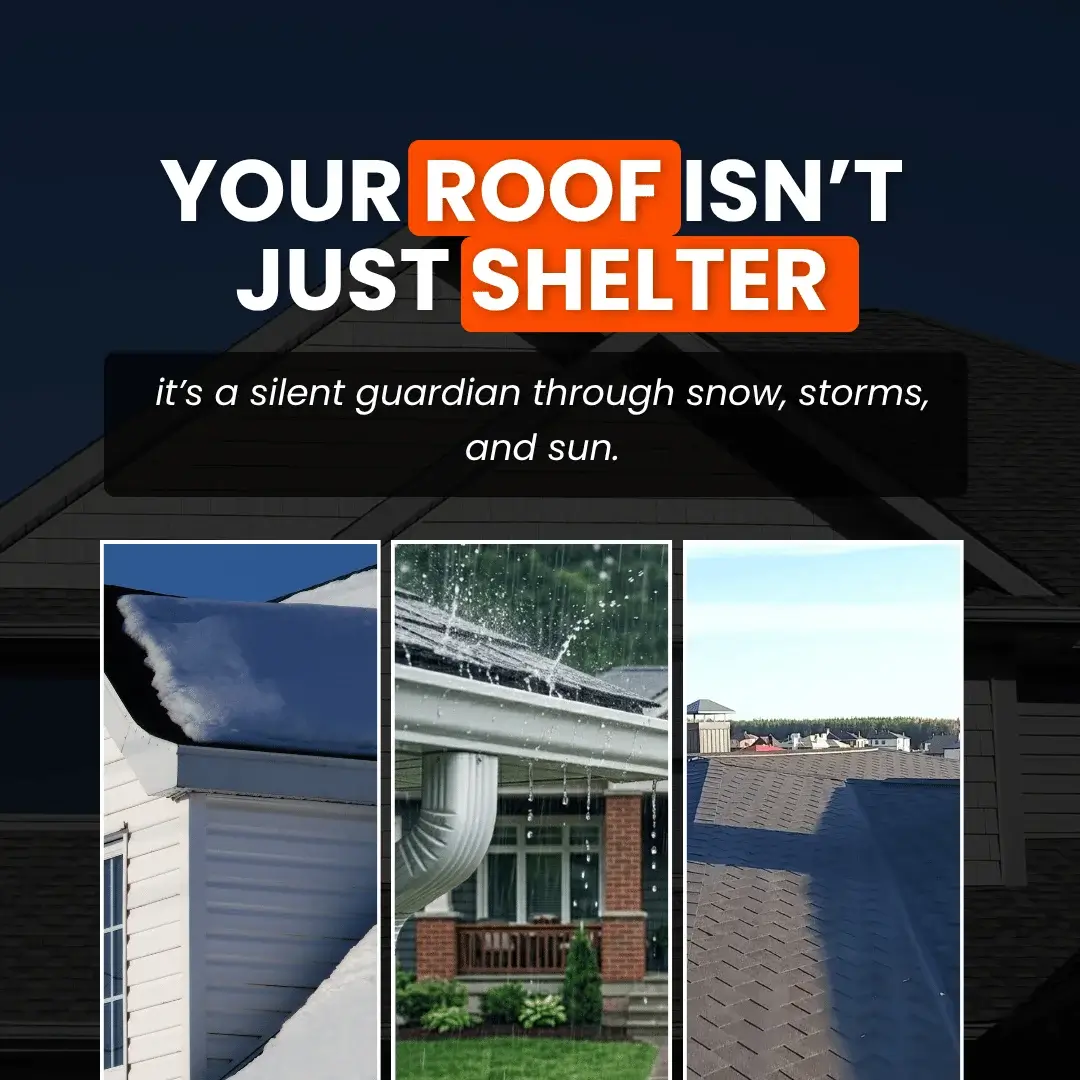Uncompromising quality in every shingle. We build roofs that stand the test of time.